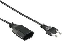 AS Schwabe Euro Verlengsnoer - 2x1mm² - 5m - Zwart