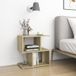Table de chevet table d'appoint table de nuit pour salon chambre Chêne Sonoma 50x30x51,5 cm aggloméré Xrkj647346