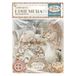 Stamperia - White Christmas Ephemera for Scrapbooking, Albums, Card Making, Bullet Journalling and More