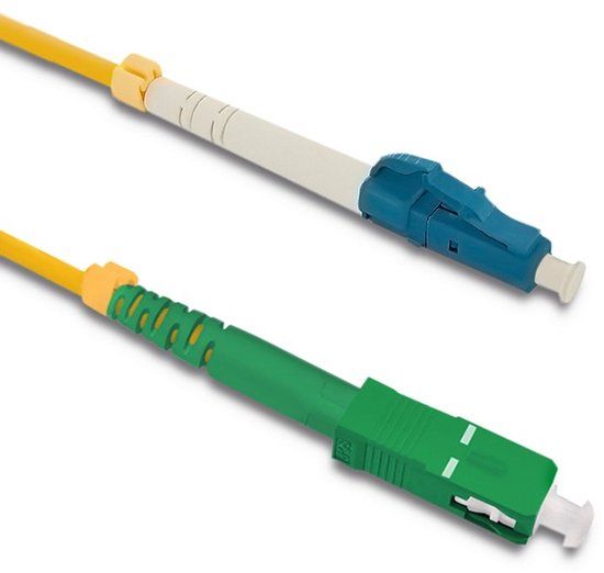 Qoltec Serie - Singlemode Patchcord - LC/UPC - SC/APC - 9/125 - G652D - 5m