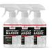 Arcane Industries - Nettoyant spécial marbre et granit pour taches sur carrelage, cheminée et plan de travail - 1,5 L (3 x 0,5 L)