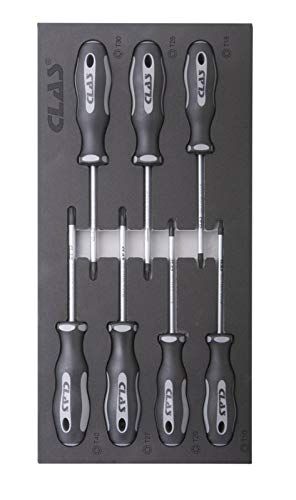 CLAS OS1100 schroevendraaierbit Torx T10-40 (7-delig)