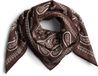 PIECES PCJOLANDA SQUARE SCARF BC Sjaal Katoen Chicory Coffee