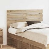 Tête de lit Chêne Sonoma 135 cm bois d'ingénierie