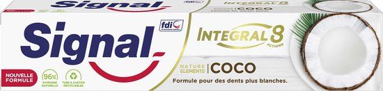 Signal Integral 8 Nature Elements Coco Tandpasta - 75ml