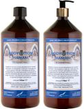 Claudius Cosmetics B.V. Bodylotion Hamam 1 Liter - met gouden pomp - set van 2 stuks