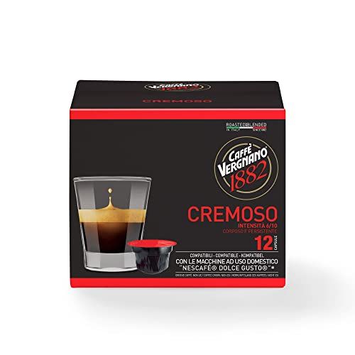 Caffè Vergnano 1882 - Capsules compatibel met Dolce Gusto, Cremoso