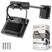 Projecteur LED, noir, bras de 45 cm, IP65, 20 W, 1600 lumens
