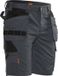 Jobman Practical 2722 Korte Werkbroek Holsterpockets - Mannen - Donker Grijs - 44
