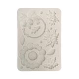 Stamperia Silicon Mould A5 Christmas Garlands