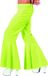 Wilbers Hippie broek bi-stretch man neon groen - Maat 54