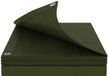 vidaXL Zeil met oogjes, groen, 6 x 10 meter, 180 g/m² PE