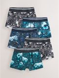 Next - Jongens - Set van 5 boxershorts - Zwart
