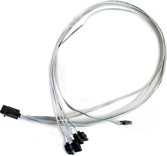 Adaptec I-HDMSAS-4SATA-SB .8M - SAS Cable - 0.8m - SFF-8643