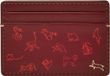 FOSSIL Steven Card Case Red Velvet Wijnrood