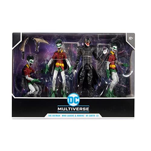 Mcfarlane TM15456 DC Collector Multipack-Batman WHO Lacht W/Robins van AARD-22, Multicolor