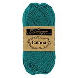 Scheepjes Catona 50 gram - 401 Dark Teal