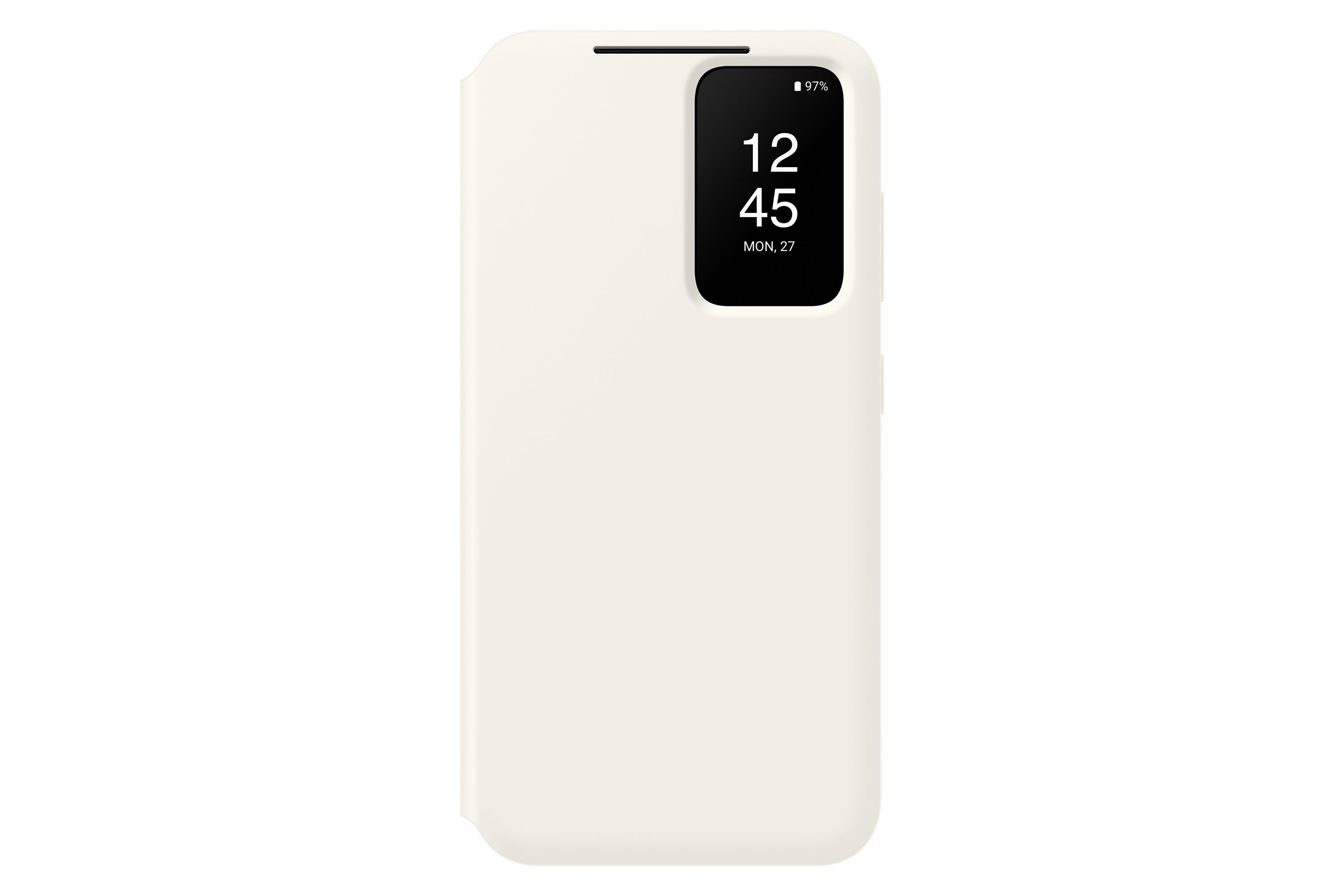Samsung Galaxy S23 Smart View Wallet Cover - Cream