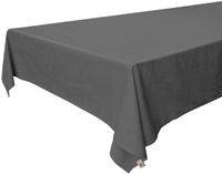 Walra Tafellaken Lovely Linen - 140x320 - 50% Katoen (BCI) / 50% Linnen - Antraciet