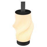 BRILONER - Oplaadbare tafellamp met touchbediening, dimbaar, warm wit licht, IP44, LED model oplaadbaar, tafelverlichting met batterij, 14 x 28 cm, zwart