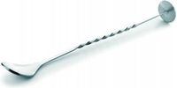 Ibili Cocktaillepel RVS Met Tonicstamper 27 cm