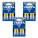 Varta 12 stuks R-06 LR06 AA 1,5 V Energy alkaline batterijen