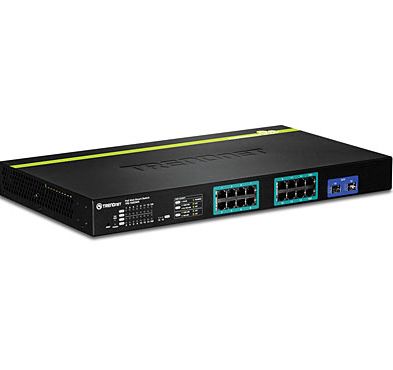 TRENDnet TPE-1620WS - Netwerk Switch - Zwart