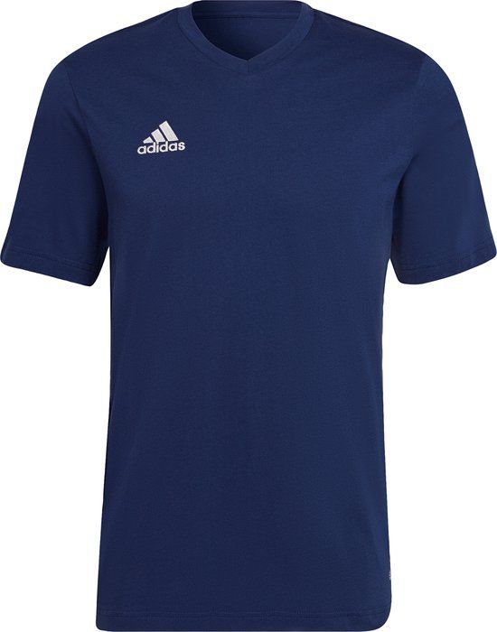 adidas Entrada 22 T-shirt - Men - Blue - XL