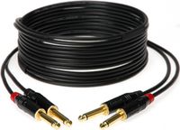 Klotz KMPP0600 KeyMaster twin-instrumentkabel 6 m - Instrumentenkabel