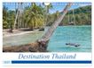 Destination Calvendo Destination Thailand (Wall Calendar 2027 DIN A4 landscape)