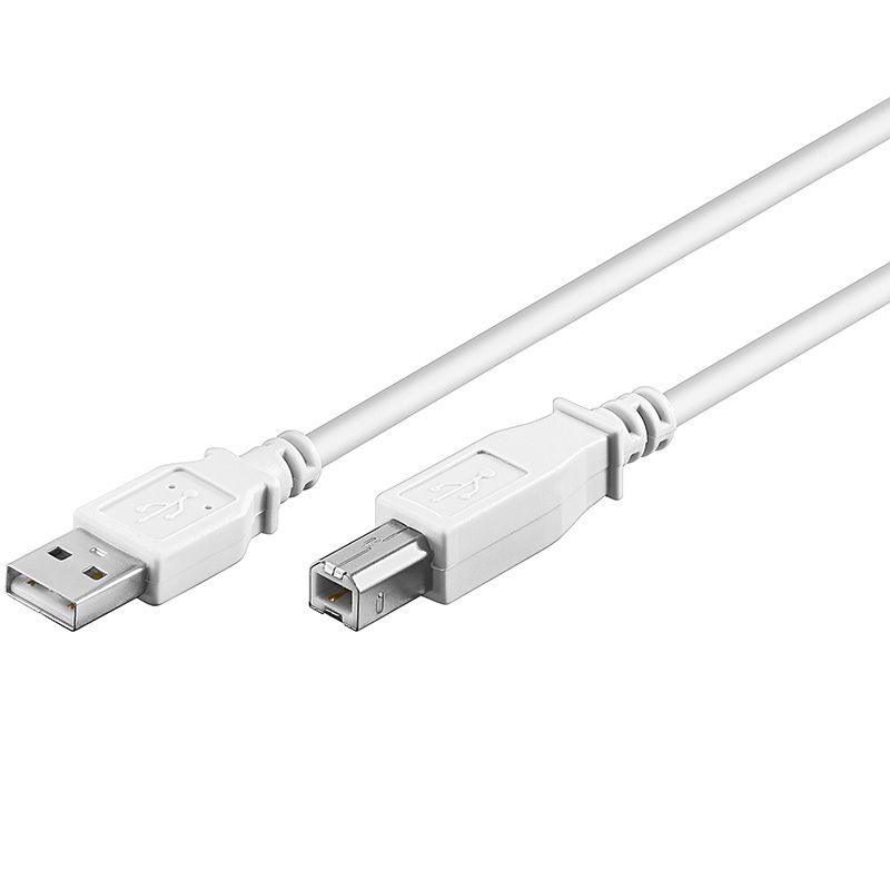 Goobay 96186 USB-kabel - 1 m - Wit