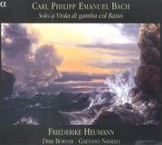 Outhere Alpha Classics Friederike Heumann, Dirk Börner, Gaetano Nasillo - C.P.E.Bach: Solo A Viola Di Gamba Col Basso (CD)
