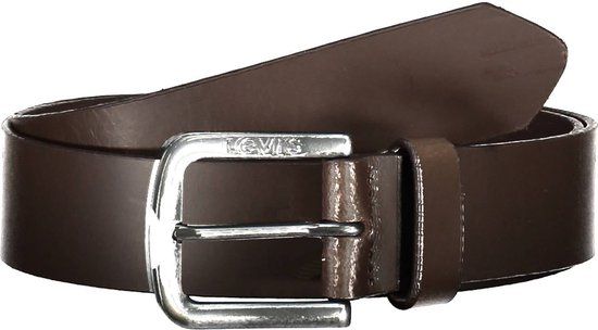 Levi's leren riem Seine donkerbruin - 100 cm - Heren