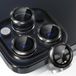 Casemania Camera Lens Glas Geschikt voor Apple iPhone 15 Pro Max - Gehard Glas Camera Protector - Zwart