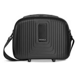 Redolz Essentials 14 Beautycase 34 cm - 14 L - Ritssluiting - black metallic