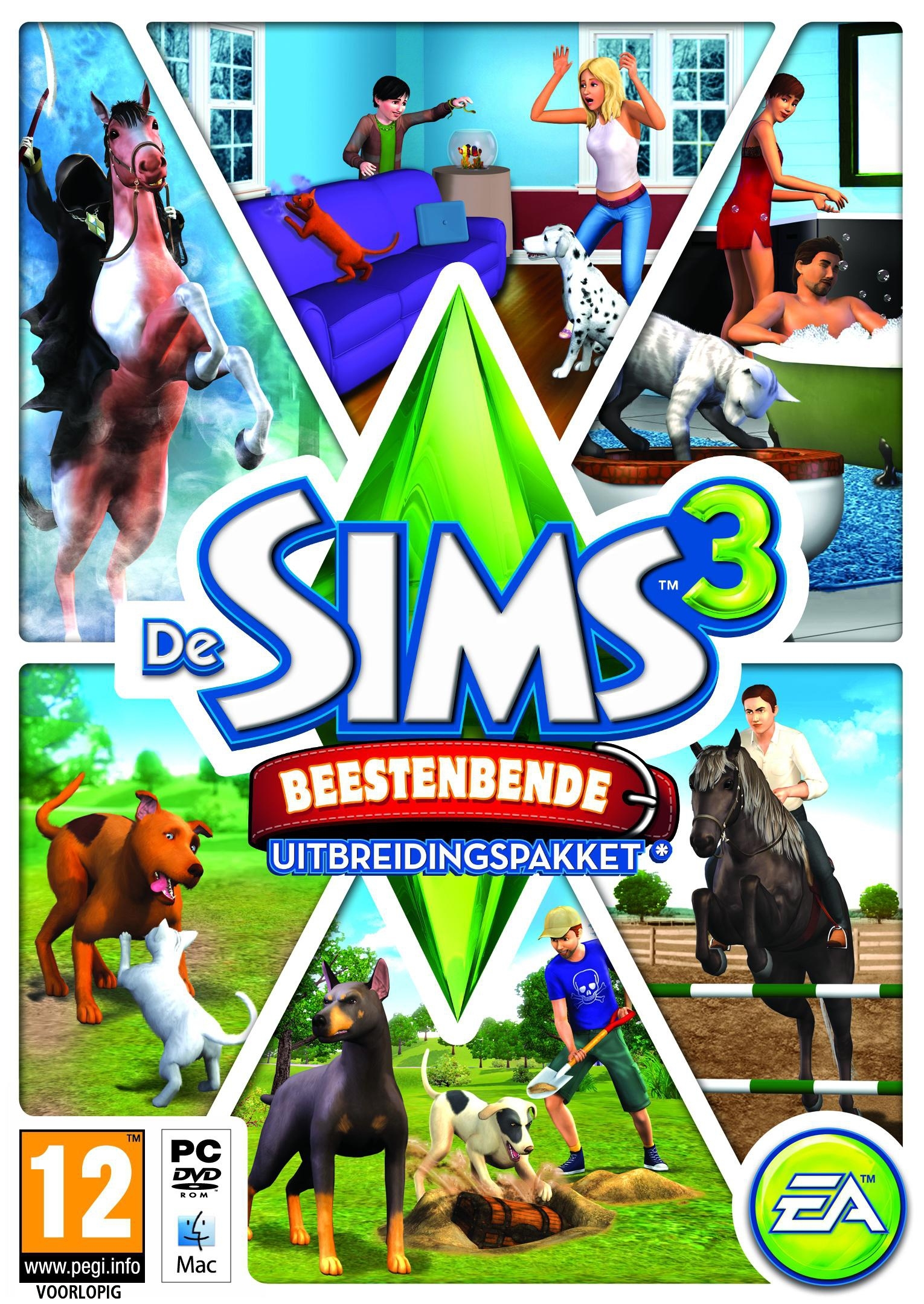 Electronic Arts De Sims 3: Beestenbende, PC PC