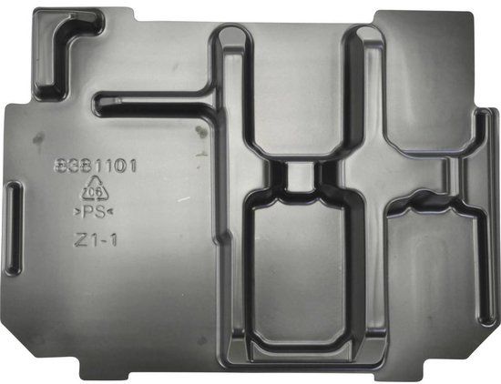 Makita KOFFERINZET/INLAY 4X ACCU + LADER