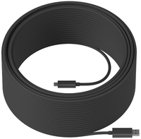 Logitech Strong USB 3.2 Gen 2 (3.1 Gen 2) Kabel - 45m - USB A naar USB C - Grafiet