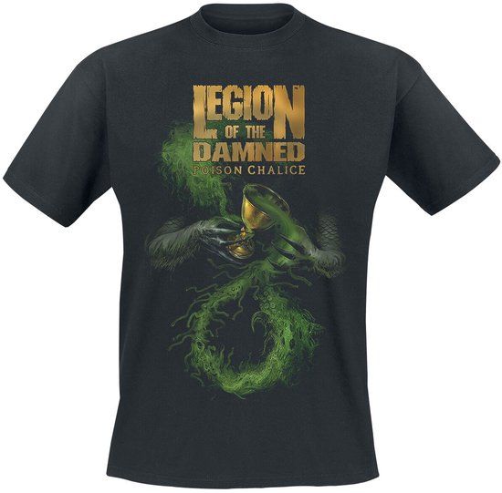 Legion Of The Damned Napalm Records Legion Of The Damned Poisen Chalice Heren T-shirt - Zwart - 3XL