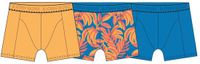 Björn Borg Bjorn Borg 3-Pack heren boxershort - Cotton Stretch - Katoenen mannen onderbroeken - Blauw Combi / L