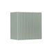 Petits-meubles Hangende badkamerkast, 30x30 cm, groen, met 1 deur, gefreesd MDF