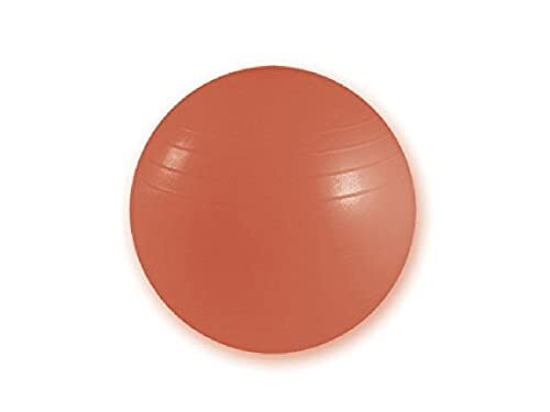 GIMA - Weerstandsbal, gymnastiekbal, voor revalidatie, dynamische training, yoga, pilates, bureaustoel, kleur rood, diameter 55 cm, weerstandsniveau 136 kg.
