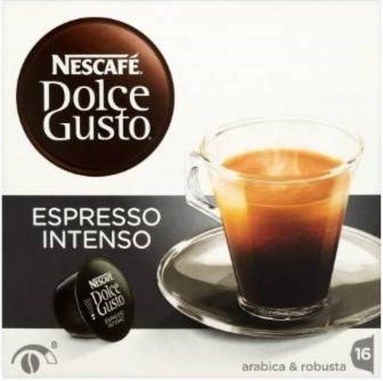 NESCAFÉ® Dolce Gusto® Koffiecapsules Espresso Intenso, 16 stuks