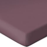 Bassetti Hoeslaken voor boxspringtopper Uni kleur Amaretto L1/4 maat 90x190 100x220cm