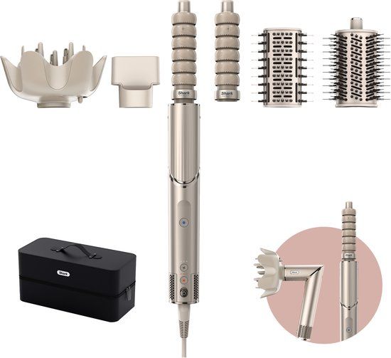 Shark FlexStyle HD446SLUK Haarstyler Multistyler Steenkleur