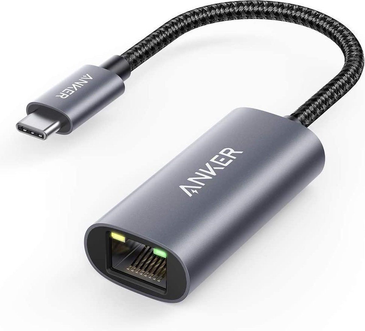 Anker PowerExpand USB-C naar Gigabit ethernet-adapter - Aluminium - Compact design