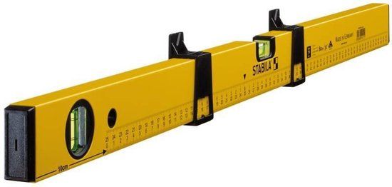 Stabila Type 70 MAS 14111 Metalen waterpas 80 cm 0.5 mm/m