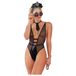 Zôf Police Desire - costume de policière avec body transparent (noir)