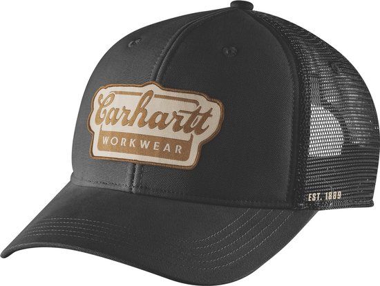 Carhartt Twill Mesh-Back Cap Grijs
