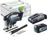 Festool PSBC 420 EB-Basic accu pendelzaag 18 V 120 mm borstelloos + 1x accu 5,0 Ah + snellader + Systainer
